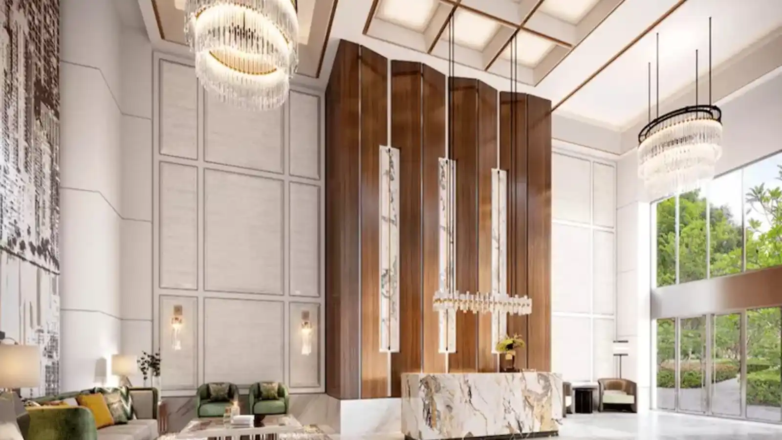 DLF-One-Midtown-Lobby